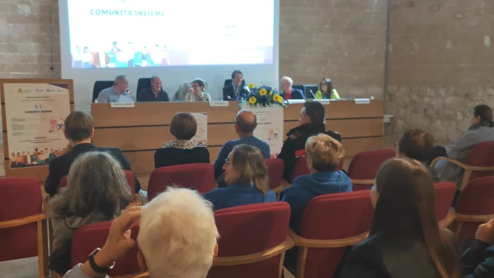 Parte dell'intervento di Francesco Giannetta in occasione del convegno di presentazione del progetto "Comunità Insieme,