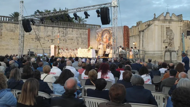 Celebrazione eucaristica con la presenza di S.E.R. Mons. Giuseppe Mengoli, Vescovo di San Severo.