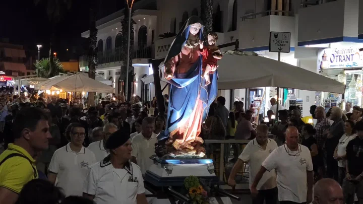 Processione Madonna dell'Altomare a Otranto