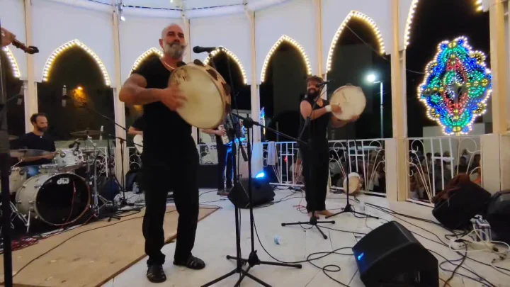 Gli Scazzeca Tarante in concerto ad Otranto per la festa di Ferragosto 2022 a conclusione della festa dei Santi Martiri