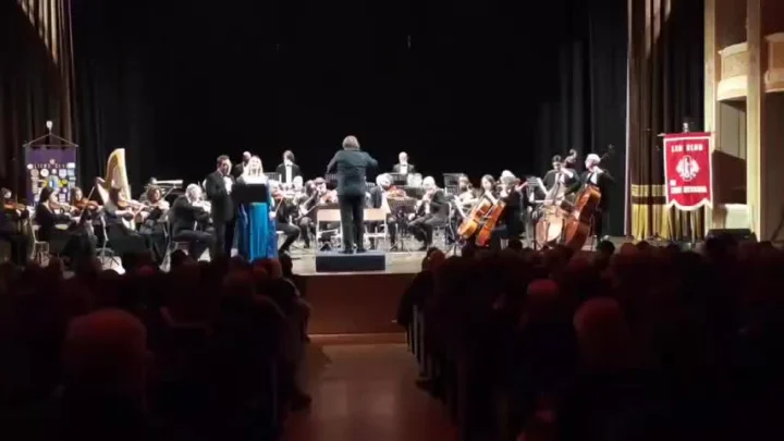 Concerto di Natale organizzato dal Lions Club Lecce Messapia al Teatro Apollo di Lecce. 22 dicembre 2021