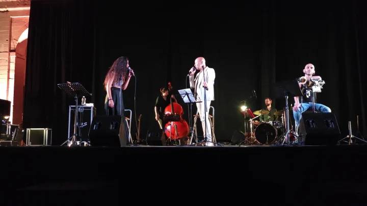 Rachele Andrioli e Nabil Bey in L'animale di Franco Battiato