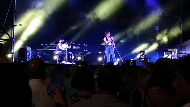 Nei Fossati di Otranto è iniziato il concerto di Gianna Nannini. Che bella emozione