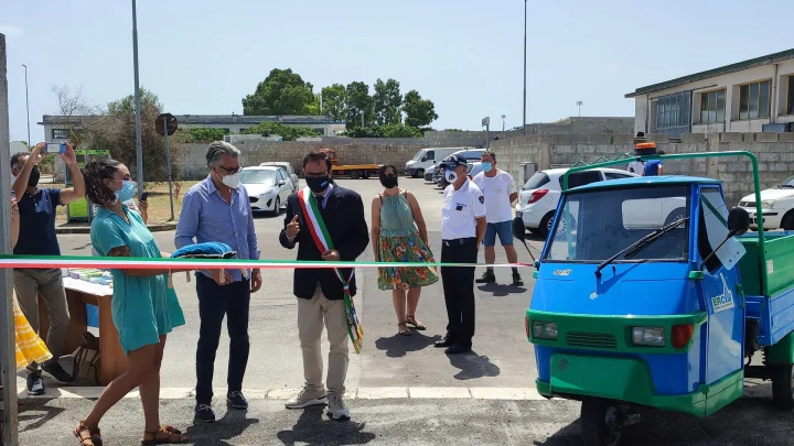 ARO7/LE: INAUGURATO IL CENTRO COMUNALE DI RACCOLTA DI CASTRO