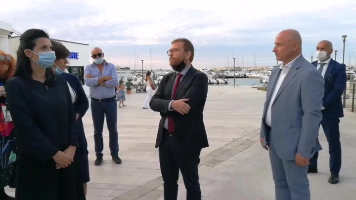 Il Sindaco di Otranto, ing. Pierpaolo Cariddi, per la Rassegna Festival Giornalisti del Mediterraneo, riceve nella sua c