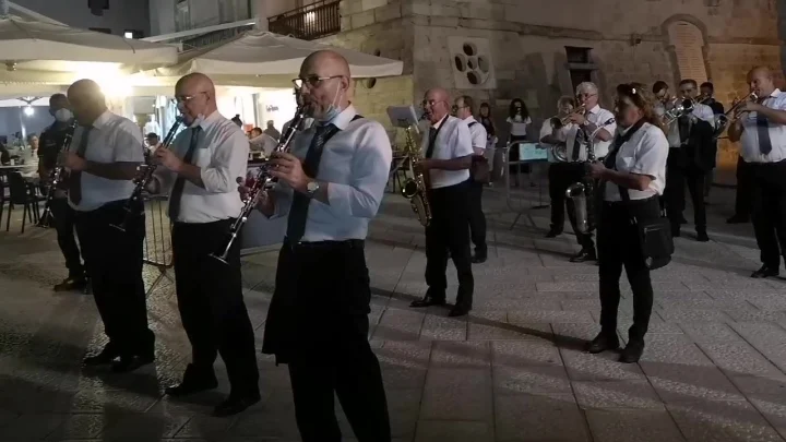 La banda in occasione della commemorazione civile in onore dei Santi Martiri di #Otranto