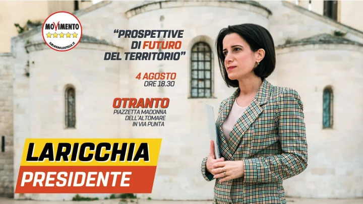 “Prospettive di Futuro del Territorio” con Antonella Laricchia, Francesco Giannetta e Mario Furore